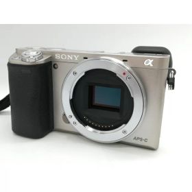 【中古】SONY α6000 ボディ ILCE-6000 シルバー【京都】保証期間1ヶ月【ランクB】