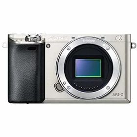 【中古】（非常に良い）ソニー ミラーレス一眼 α6000 ボディ シルバー ILCE-6000 S