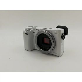 【中古】SONY α6000 ボディ ILCE-6000 ホワイト【福岡筑紫】保証期間1ヶ月【ランクB】