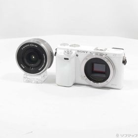 【中古】SONY(ソニー) α6000 パワーズームレンズキット W ILCE-6000L 【305-ud】