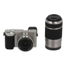 中古 ミラーレス一眼 ダブルズームキット/α6000SONY ソニーILCE-6000Y 3148768コンディションランク【AB】（商品 No.42-0）