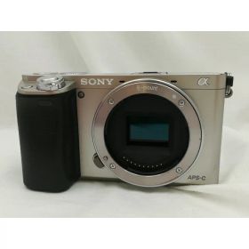 【中古】SONY α6000 ボディ ILCE-6000 シルバー【川崎】保証期間1ヶ月【ランクC】