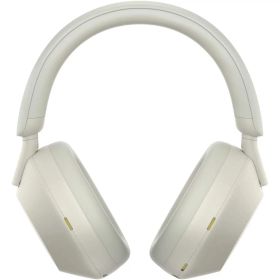 ソニー ワイヤレスノイズキャンセリングステレオヘッドホン WH-1000XM5:ノイキャン向上/Alexa搭載/通話性能向上/ソフトフィットレザーによる高い遮音性/プラチナシルバー WH1000XM5 SM