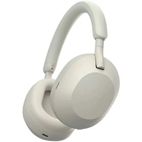 【中古】「未使用品」ソニー ワイヤレスノイズキャンセリングステレオヘッドホン WH-1000XM5:ノイキャン向上/ Alexa搭載/通話性能向上/ソフトフィットレザーによる高い遮音性/プラチナシルバー WH1000XM5 SM