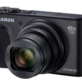 【訳あり】【アウトレット 保証書他店印付品】★キヤノン / CANON PowerShot SX740 HS [ブラック]【送料無料】