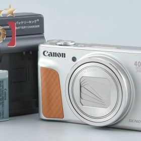 【中古】Canon キヤノン PowerShot SX740 HS シルバー コンパクトデジタルカメラ