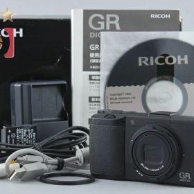 【中古】RICOH リコー GR DIGITAL III コンパクトデジタルカメラ 元箱付き