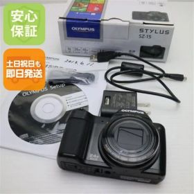 美品 SZ-15 STYLUS ブラック 即日発送 デジカメ OLYMPUS 本体 土日祝発送OK