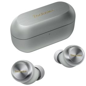 【5年延長保証加入が無料】Technicsテクニクス【EAH-AZ100-S】EAHAZ100-S 完全ワイヤレス イヤホン シルバー [ノイズキャンセリング対応 /Bluetooth対応]【KK9N0D18P】