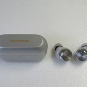 【中古品】 Panasonic Technics EAH-AZ100 パナソニック テクニクス ワイヤレスイヤホン シルバー 送料無料！