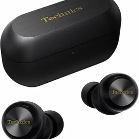 テクニクス Technics ワイヤレスイヤホン EAH-AZ100-K ブラック ノイズキャンセリング 3台マルチポイント ハイレゾ音質再生