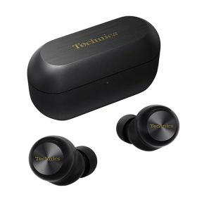 【返品OK!条件付】Technics テクニクス 完全ワイヤレスイヤホン EAH-AZ100-K ブラック ワイヤレスステレオインサイドホン パナソニック ハイレゾ対応 高音質 生音質 ノイズキャンセリング ノイキャン【KK9N0D18P】