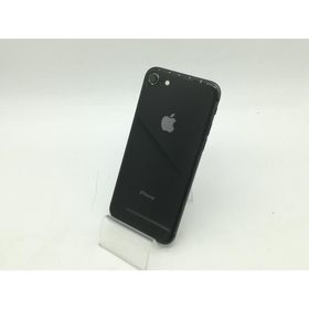 【中古】Apple au 【SIMロック解除済み】 iPhone 8 64GB スペースグレイ MQ782J/A【OSU301】保証期間１ヶ月【ランクC】