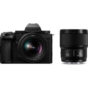 パナソニック フルサイズミラーレス一眼カメラ「LUMIX S5IIX」ダブルレンズキット DC-S5M2XW Panasonic