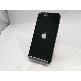 【中古】Apple au 【SIMフリー】 iPhone 13 128GB グリーン MNGG3J/A【浜松駅前】保証期間１ヶ月【ランクC】