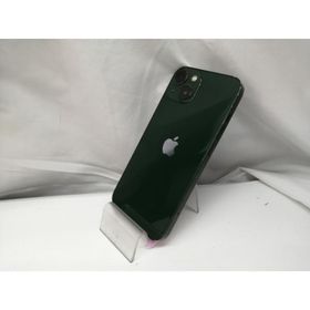 【中古】Apple au 【SIMフリー】 iPhone 13 128GB グリーン MNGG3J/A【札幌】保証期間１ヶ月【ランクC】