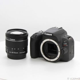 【中古】Canon(キヤノン) EOS Kiss X9 ブラック EF-S18-55 IS STM レンズキット 【305-ud】