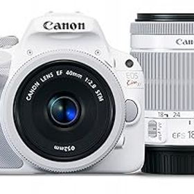 【中古】Canon デジタル一眼レフカメラ EOS Kiss X7(ホワイト) ダブルレンズキット2 EF-S18-55mm F3.5-5.6 IS STM(ホワイト) EF40mm F2.8 STM(ホワイト)
