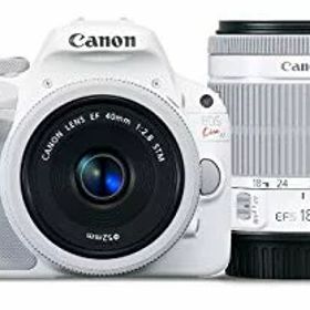【中古】【非常に良い】Canon デジタル一眼レフカメラ EOS Kiss X7(ホワイト) ダブルレンズキット2 EF-S18-55mm F3.5-5.6 IS STM(ホワイト) EF40mm F2.8 STM(ホワイト) 9jupf8b