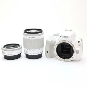 【中古品】《並品》 Canon EOS Kiss X7 ダブルレンズキット II ホワイト [ デジタルカメラ ]