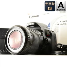 【中古】Canon EOS Kiss X7 デジタル一眼レフ EF-S 18-55mm f/3.5-5.6 IS STM ズームレンズセット キヤノン S/N:261073012387