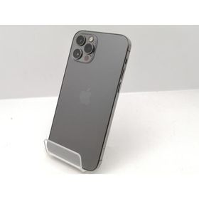 【中古】Apple SoftBank 【SIMロック解除済み】 iPhone 12 Pro 128GB グラファイト MGM53J/A【新宿東口】保証期間１ヶ月【ランクC】