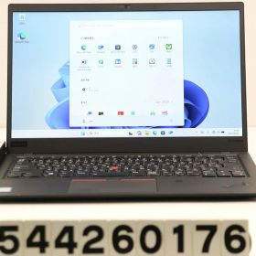 LENOVO ThinkPad X1 Carbon 6th Gen Core i5 8250U 1.6GHz/8GB/256GB(SSD)/14W/FHD(1920x1080)/Win11 画面キズあり【中古】【20260611】