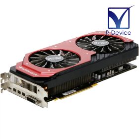 Palit Microsystems GeForce GTX 980 4GB Dual-Link DVI-I/mini HDMI/mini DisplayPort *3 PCI Express 3.0 x16 NE5X980014G2-2042J【中古グラフィックボード】