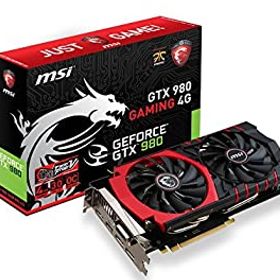 【中古】MSI GTX 980 GAMING 4G グラフィックスボード VD5504 GTX 980 GAMING 4G