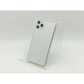 【中古】Apple au 【SIMロック解除済み】 iPhone 11 Pro 64GB シルバー MWC32J/A【神戸】保証期間１ヶ月【ランクB】