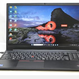 訳有 フルHD 15.6インチ Lenovo ThinkPad E15 Gen2 Windows11 卓越性能 第11世代Core i7-1165G7 8GB 爆速NVMe式256GB-SSD カメラ 無線Wi-Fi6 Office付き Win11【中古ノートパソコン 中古パソコン 中古PC】送料無料 あす楽対応 即日発送（Windows10も対応可能 Win10）