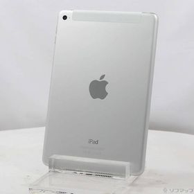 〔中古〕Apple(アップル) iPad mini 4 16GB シルバー MK702J／A docomoロック解除SIMフリー〔305-ud〕