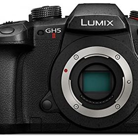 【中古】「ほぼ新品」パナソニック(Panasonic) ミラーレス一眼カメラ ルミックス GH5M2 ボディ ブラック DC-GH5M2