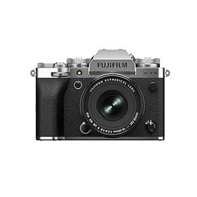 【中古】（非常に良い）富士フイルム(FUJIFILM) ミラーレス一眼カメラ X-T5 レンズキット(XF16-50) シルバー F X-T5LK-1650-S