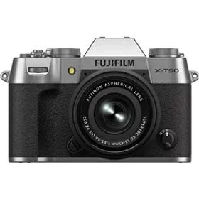 富士フイルム FUJIFILM X-T50 XC15-45mmレンズキット 日英2言語設定モデル [シルバー]