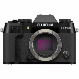 【中古】「ほぼ新品」富士フイルム(FUJIFILM) ミラーレス一眼カメラ X-T50ボディ ブラック F X-T50-B
