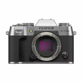 【中古】「ほぼ新品」富士フイルム(FUJIFILM) ミラーレス一眼カメラ X-T50ボディ シルバー F X-T50-S