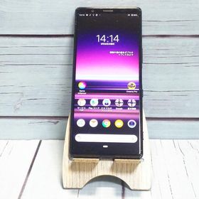au Xperia5 SOV41 ブラック 本体 白ロム SIMロック解除済み SIMフリー C700364