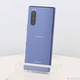 〔中古〕SONY(ソニー) Xperia 5 64GB ブルー SO-01M docomoロック解除SIMフリー〔305-ud〕