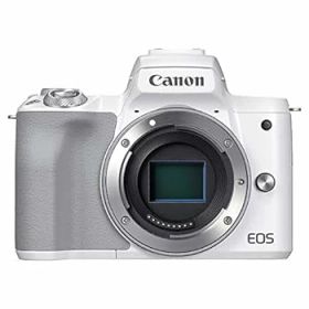 【中古】［非常に良い］Canon ミラーレス一眼カメラ EOS Kiss M2 ボディー ホワイト KISSM2WH-BODY