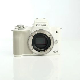 【中古】 (キヤノン) Canon EOS Kiss M2 ボディ ホワイト【中古カメラ デジタル一眼】 ランク：B