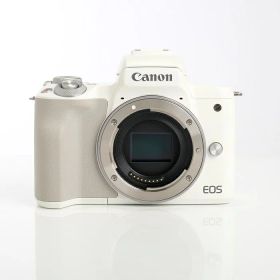 【中古】 (キヤノン) Canon EOS Kiss M2 ボディ ホワイト【中古カメラ デジタル一眼】 ランク：B