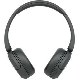 ソニー(SONY) ワイヤレスヘッドホン WH-CH520:Bluetooth対応/軽量設計 約147g/専用アプリ対応により好みの音質にカスタマイズできる「イコライザー」設定対応/ブラック WH-CH520 B 小