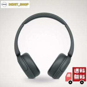 ソニー(SONY) ワイヤレスヘッドホン WH-CH520:Bluetooth対応/軽量設計 約147g/専用アプリ対応により好みの音質にカスタマイズできる イコライザー 設定対応/ブラック WH-CH520 B 小