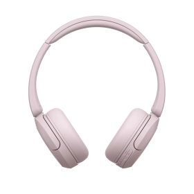 ソニー(SONY) ワイヤレスヘッドホン WH-CH520 ピンク Bluetooth 軽量設計 約147g 専用アプリ対応により好みの音質にカスタマイズできる「イコライザー」設定対応 最大50時間連続再生 3分充電で最大1.5時間再生 急速充電対応 マルチポイント対応 マイク付き ハンズフリー通話