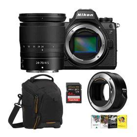 【中古】Nikon Z6iiiミラーレス Nikkor Z 24 70mm F 4 (ブラック, 5個)