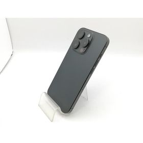 【中古】【赤ロム保証あり】Apple 楽天モバイル 【SIMフリー】 iPhone 15 Pro 128GB ブラックチタニウム MTU73J/A【戸塚】保証期間１ヶ月【ランクC】