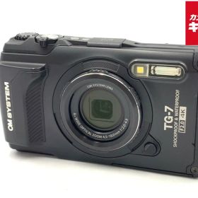 【中古】 【並品】 OM SYSTEM Tough TG-7 BLK ブラック 【コンパクトデジタルカメラ】 【6ヶ月保証】