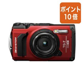 ★9月18日17時注文分よりポイント10倍★OM デジタルソリューションズ デジタルカメラTG−7 レッド TG-7RED