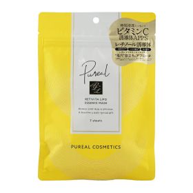Pureal ピュレア レチビタリポエッセンスマスク 本体 7枚 シートマスク フェイスパック[ギフトラッピング対応]